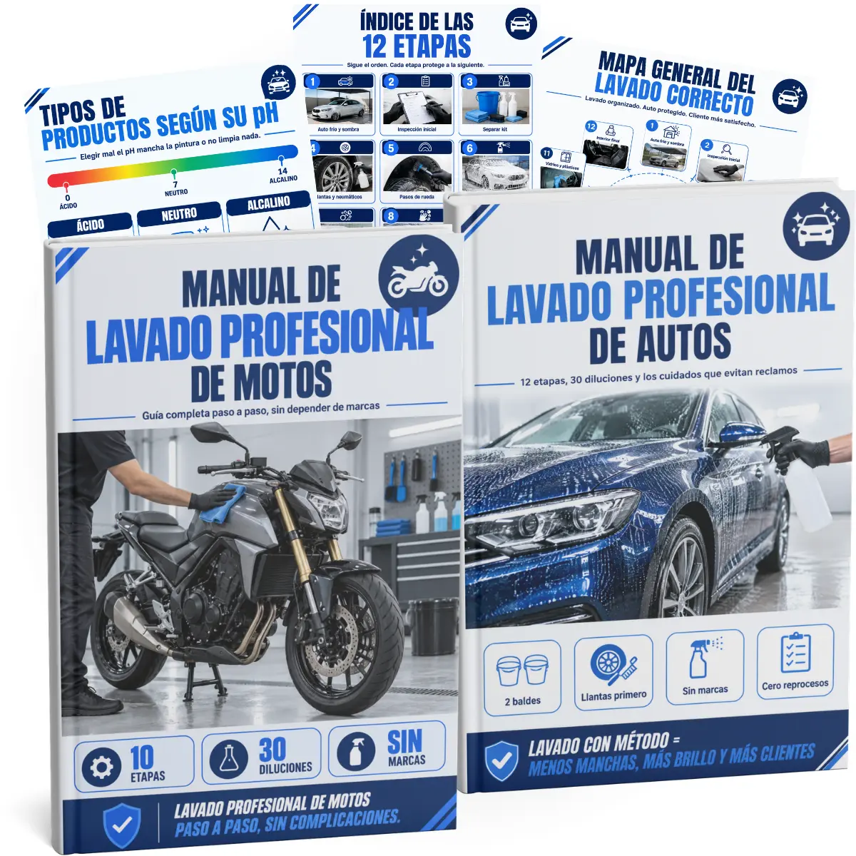 Manual de Lavado Profesional — Auto + Moto