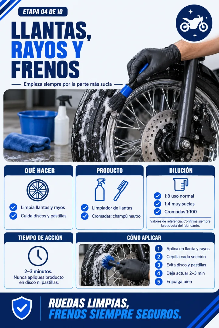 Página del manual de moto 5