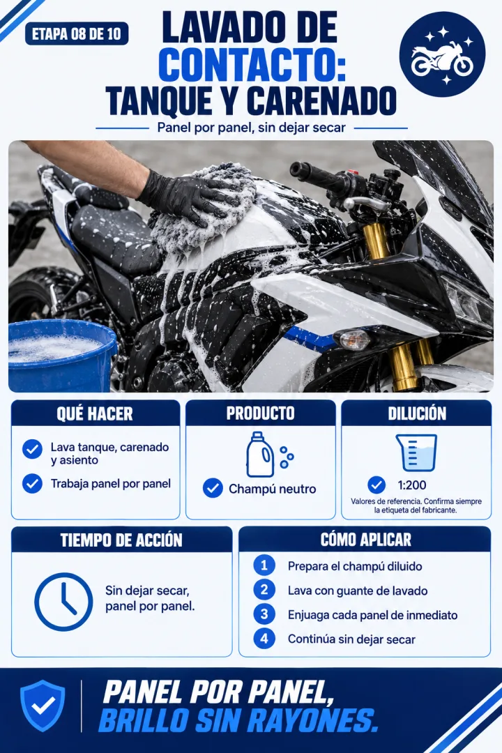 Página del manual de moto 6